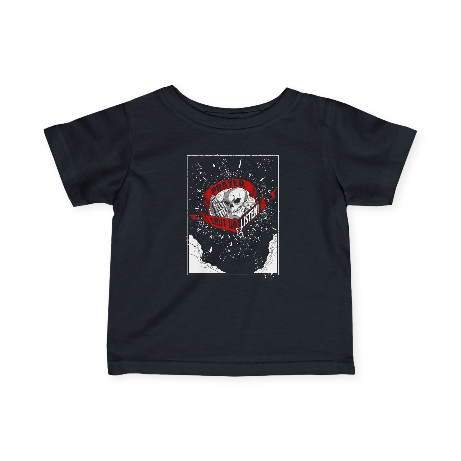 Sanctuary International - Shut Up And Listen Infant Short Sleeve Tshirt