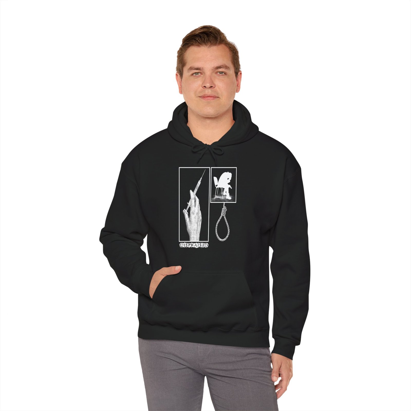 Dispraised - Vaxuicide Pullover Hooded Sweatshirt - Image 6