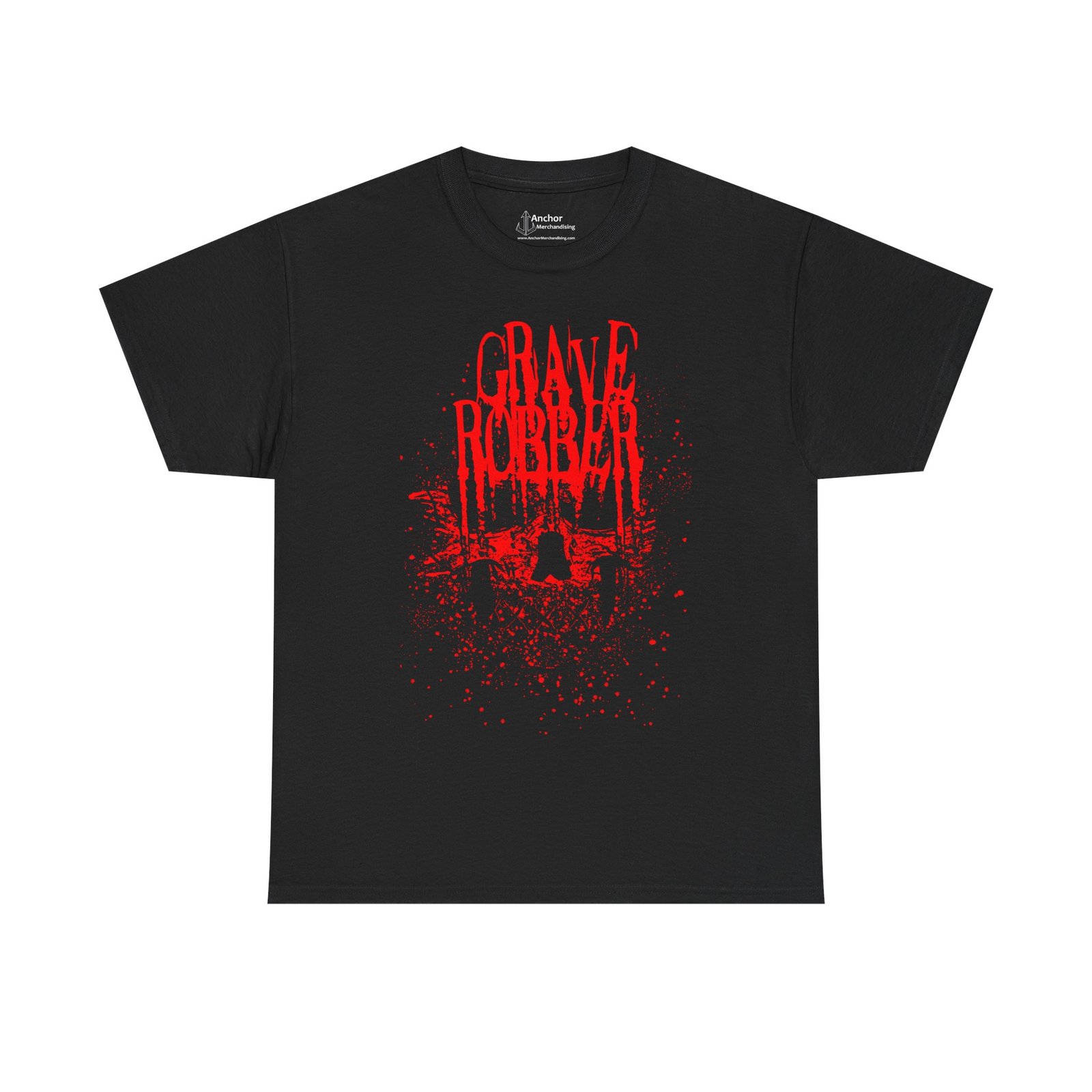Grave Robber Splatter Short Sleeve Tshirt