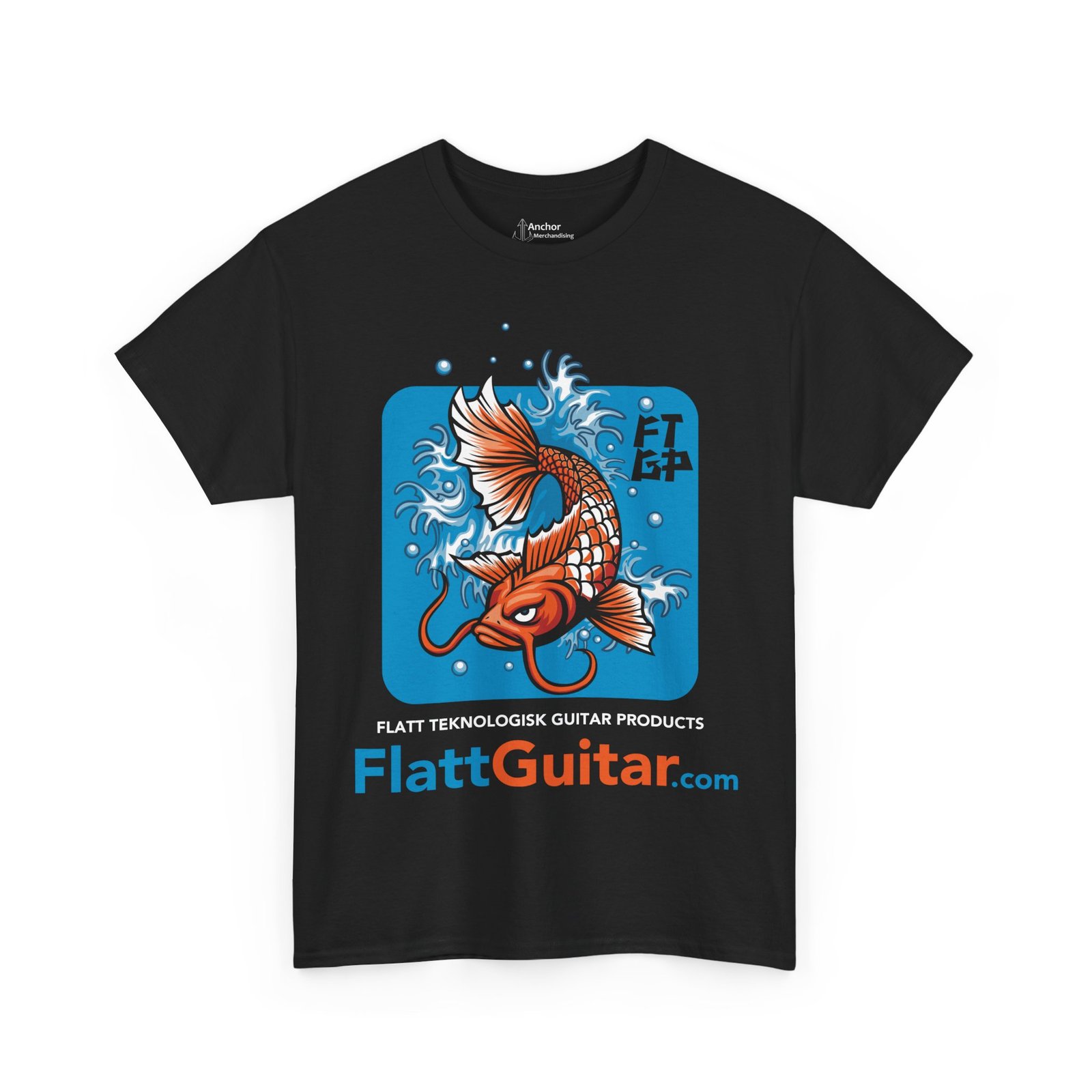 Flatt Teknologisk Guitar Products Koi Short Sleeve Tshirt - Image 11