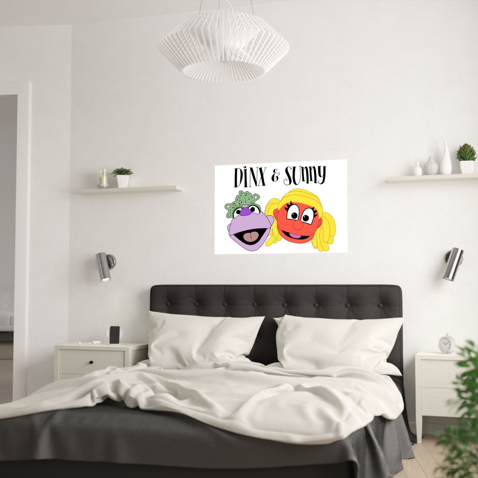 Dinx The Puppet - Dinx & Sunny Poster Prints (210gsm) - Image 11