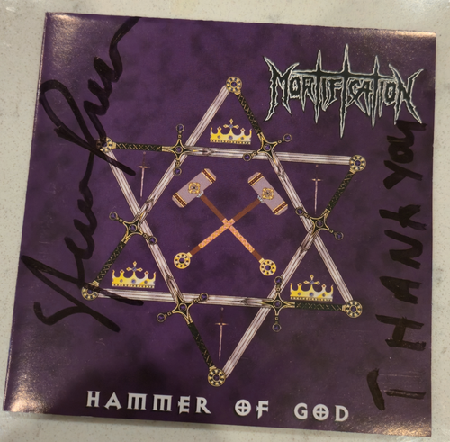 Mortification - Hammer of God (Modern Metal Extremes) CD 1999 (FG3)