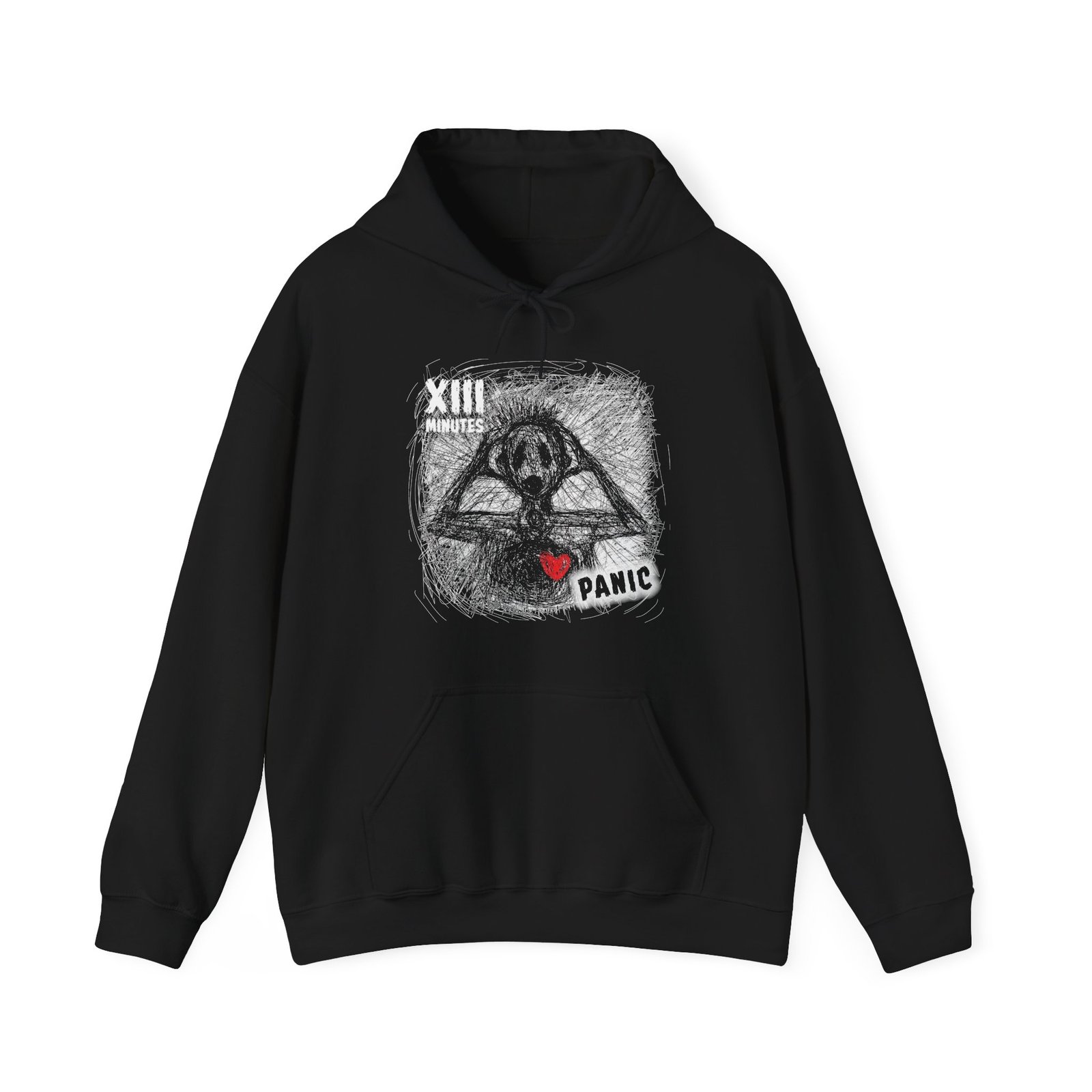 XIII Minutes - Panic Pullover Hooded Sweatshirt