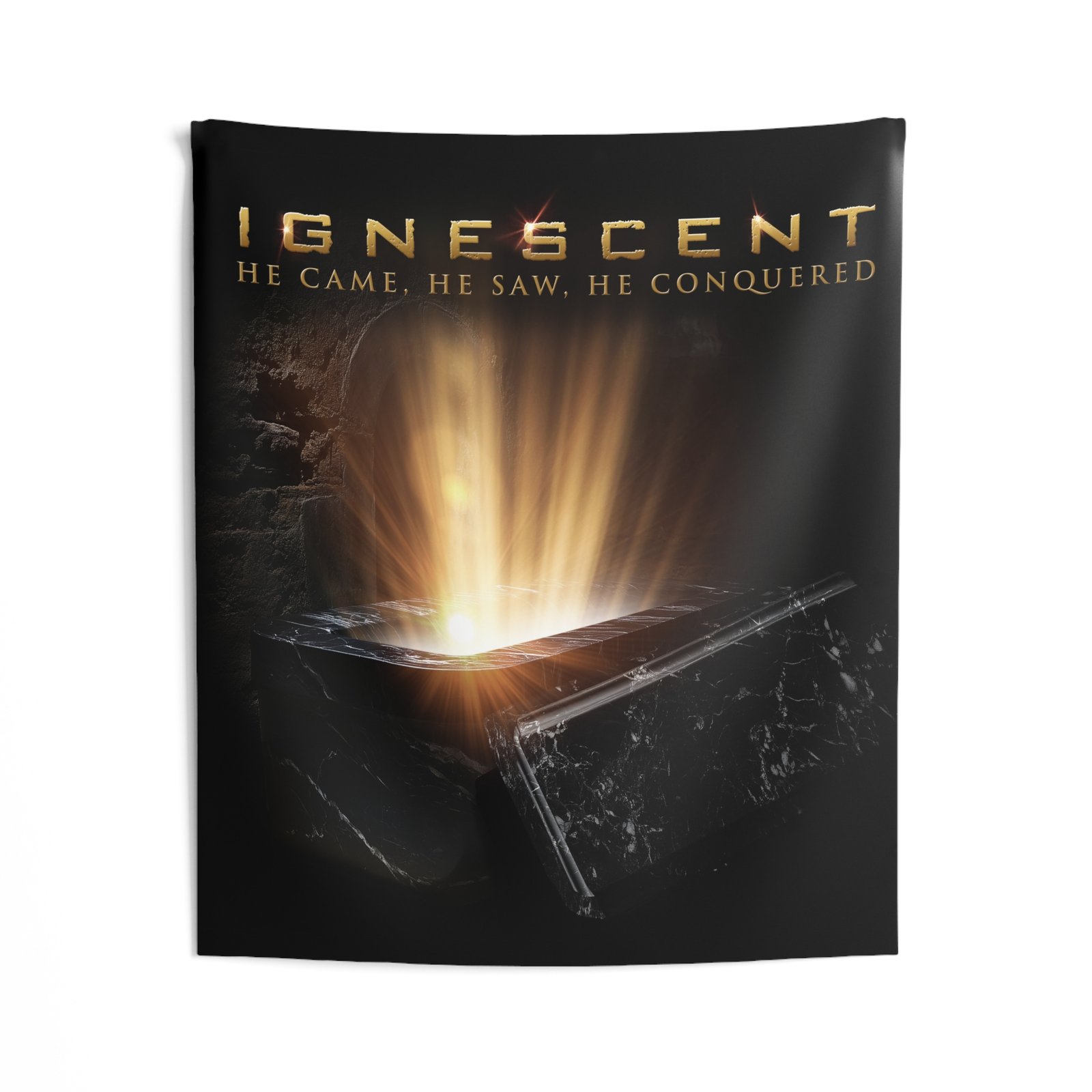 Ignescent - He Came He Saw He Conquered Wall Tapestries