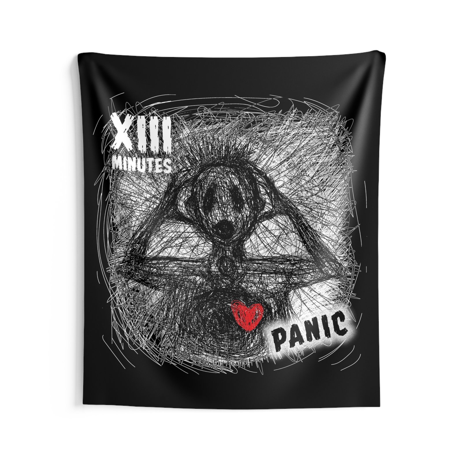 XIII Minutes - Panic Indoor Wall Tapestries