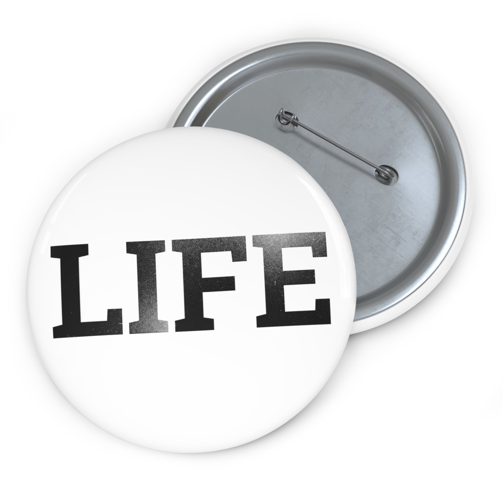 Rock For Life - Life Potential Pin Buttons (White) - Image 2