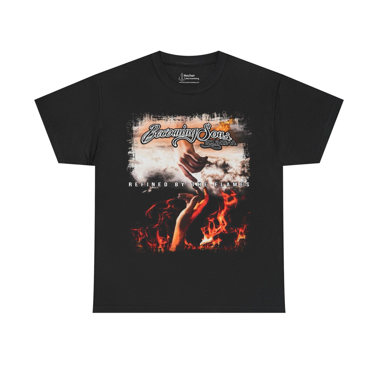 Becoming Sons - Refined By The Flames Short Sleeve T-shirt (2-Sided)