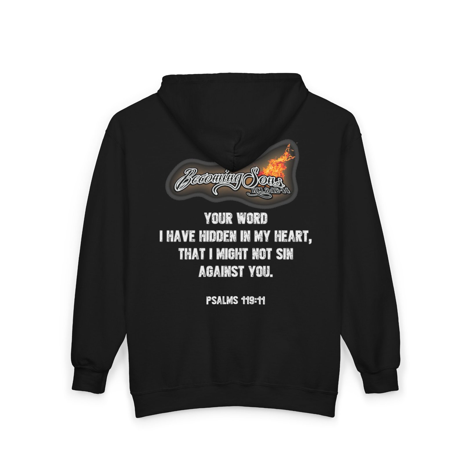 Becoming Sons - Hidden Truth Full Zip Hooded Sweatshirt (2-Sided) - Image 4