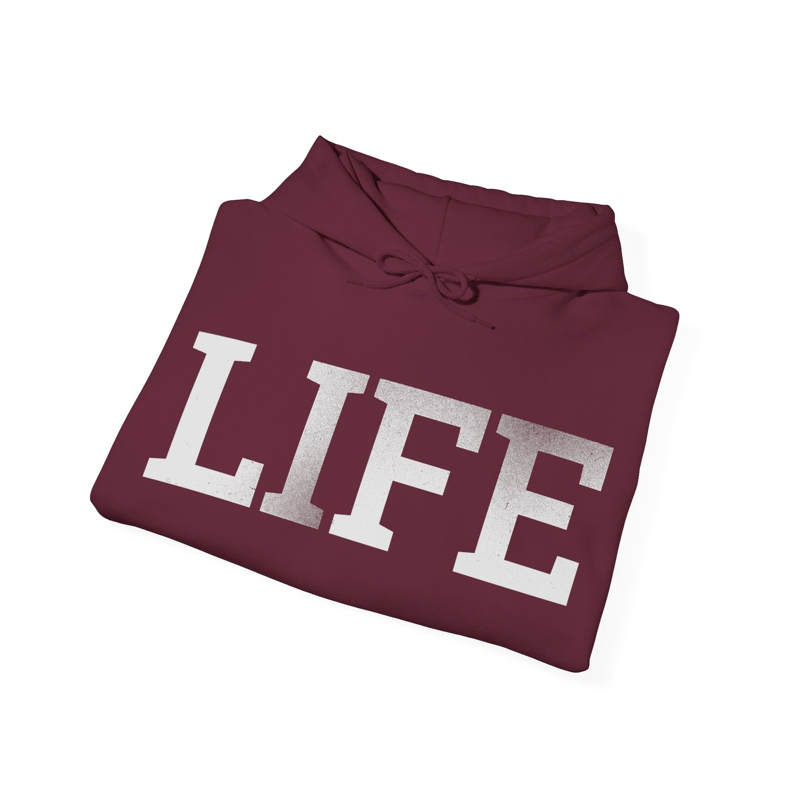 Rock For Life - Life Pullover Hooded Sweatshirt - Image 4