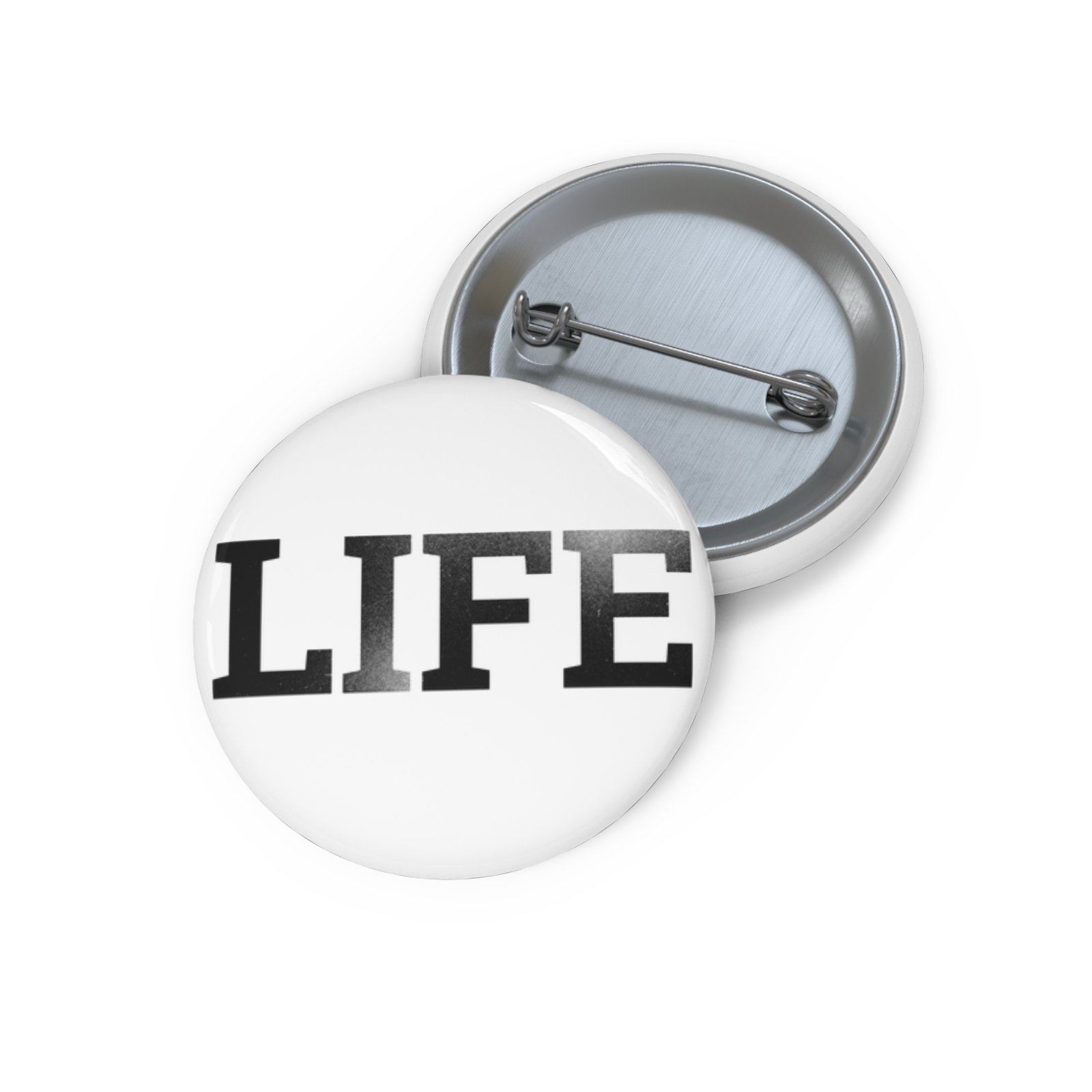 Rock For Life - Life Potential Pin Buttons (White) - Image 3