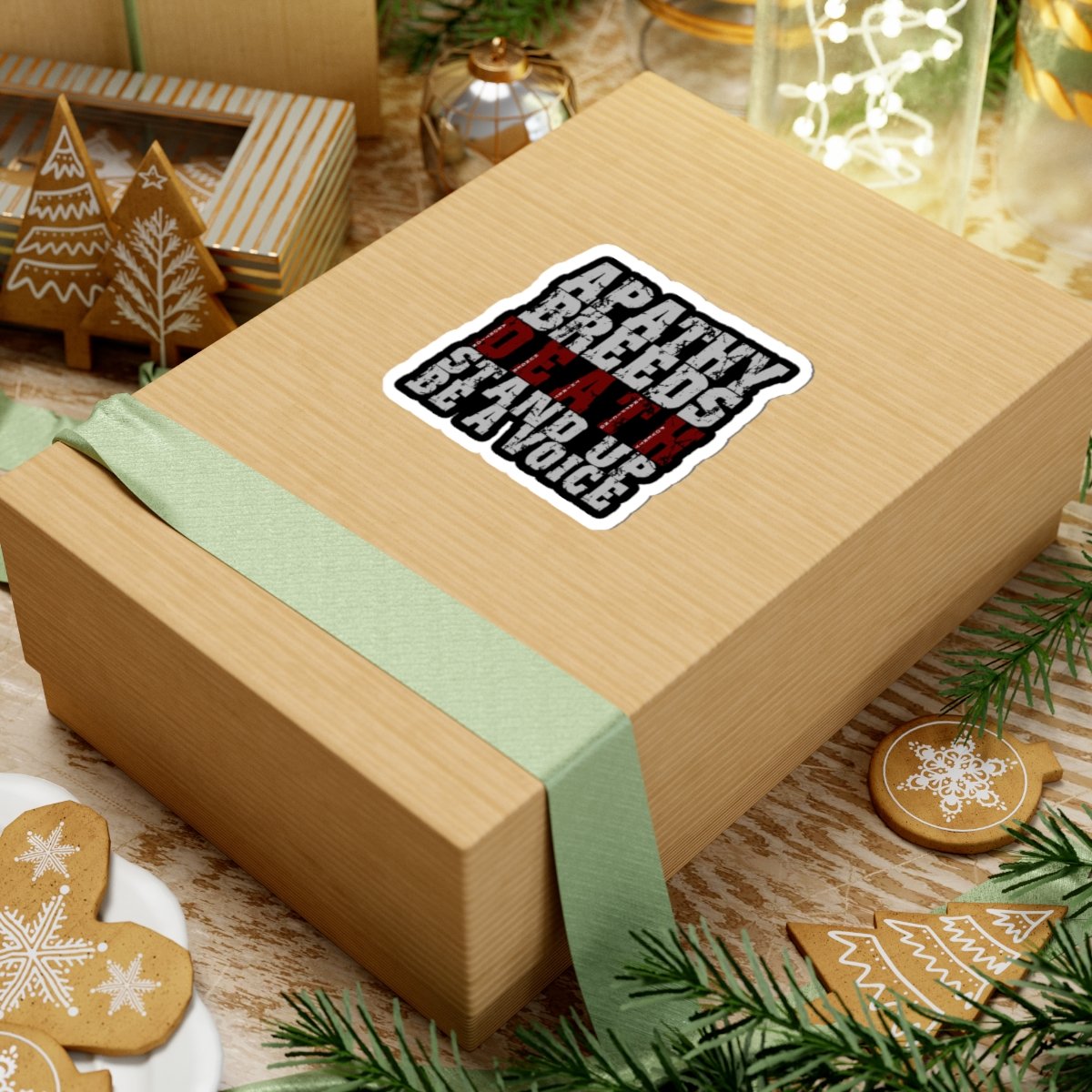 Rock For Life - Abortion Stops A Beating Heart Die Cut Stickers - Image 9