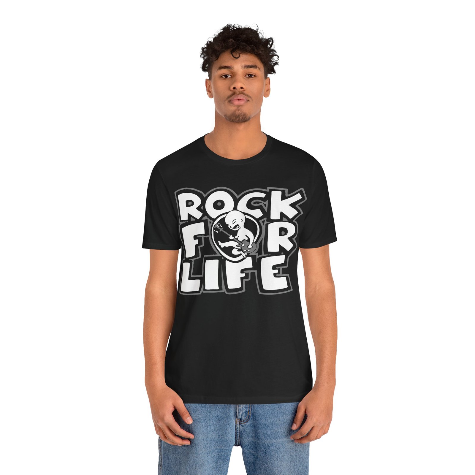 Rock For Life Bella+Canvas Premium Soft Short Sleeve Tee