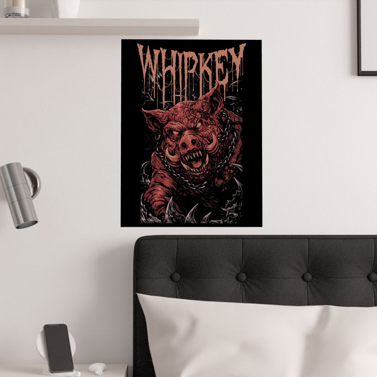 Whipkey - Boar Poster Prints (210gsm)