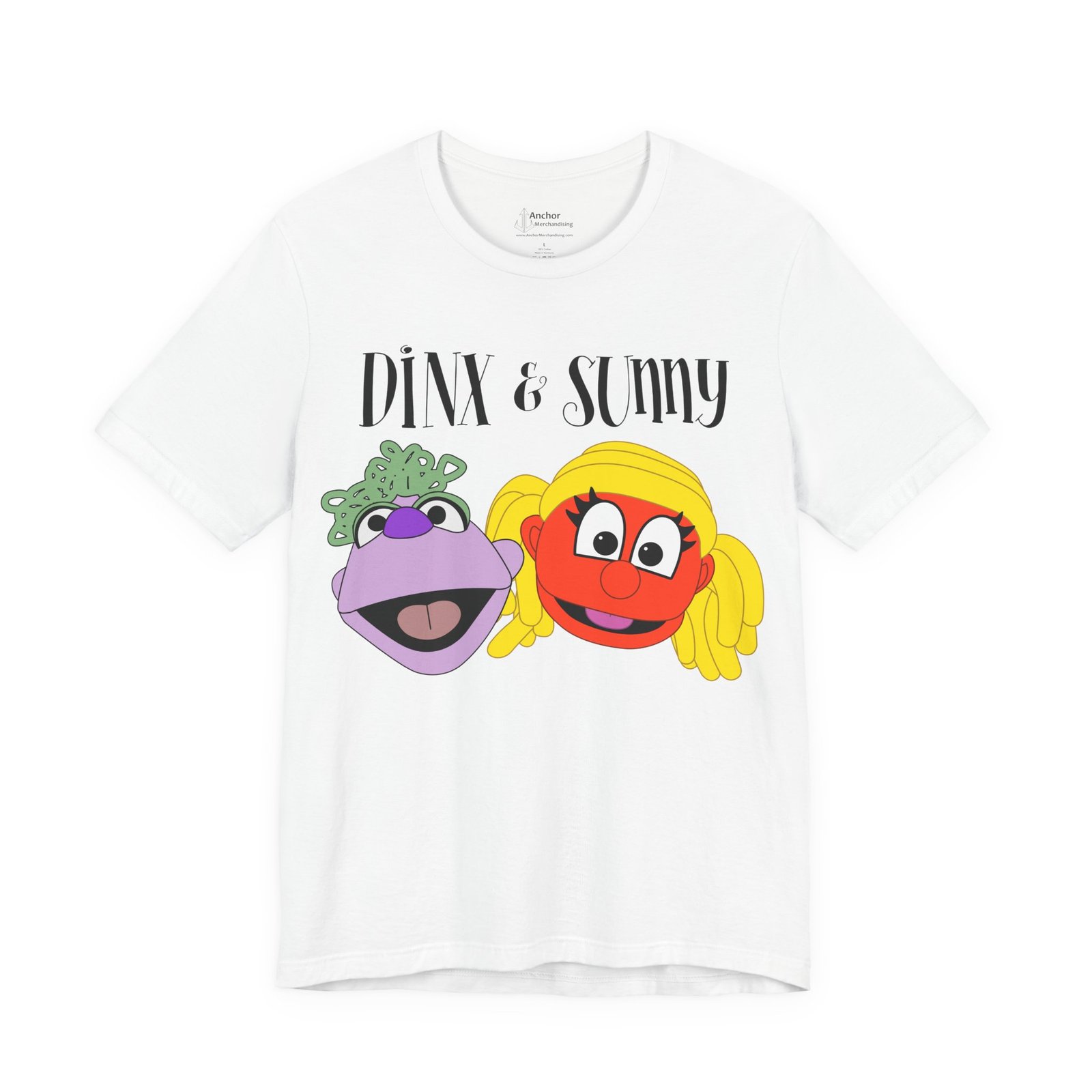 Dinx The Puppet - Dinx & Sunny Soft Short Sleeve Tee