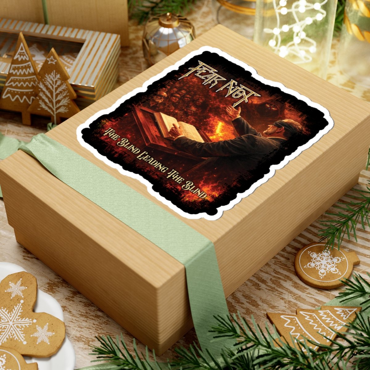 Fear Not - The Blind Leading The Blind Album Version Die Cut Stickers - Image 3