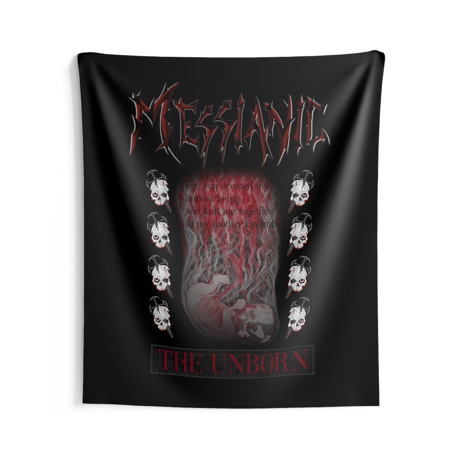 Messianic - The Unborn Indoor Wall Tapestries