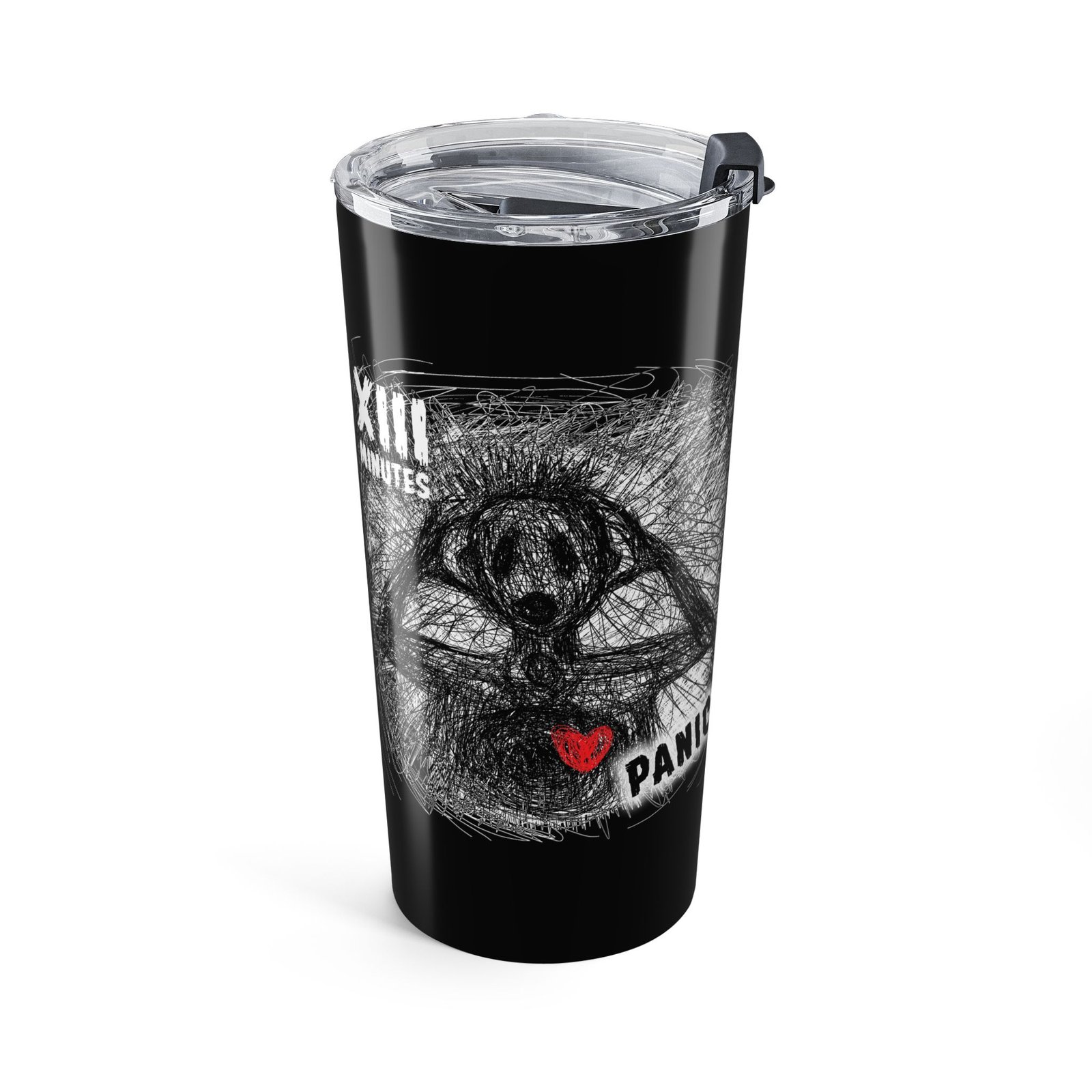 XIII Minutes - Panic 20oz Stainless Steel Tumbler
