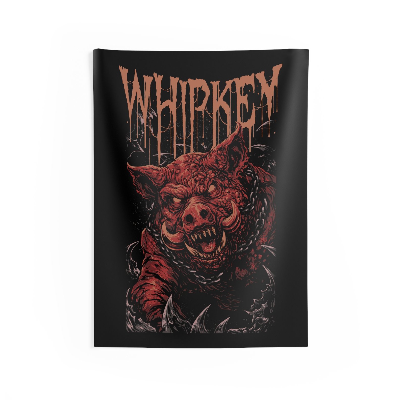 Whipkey - Boar Indoor Wall Tapestries