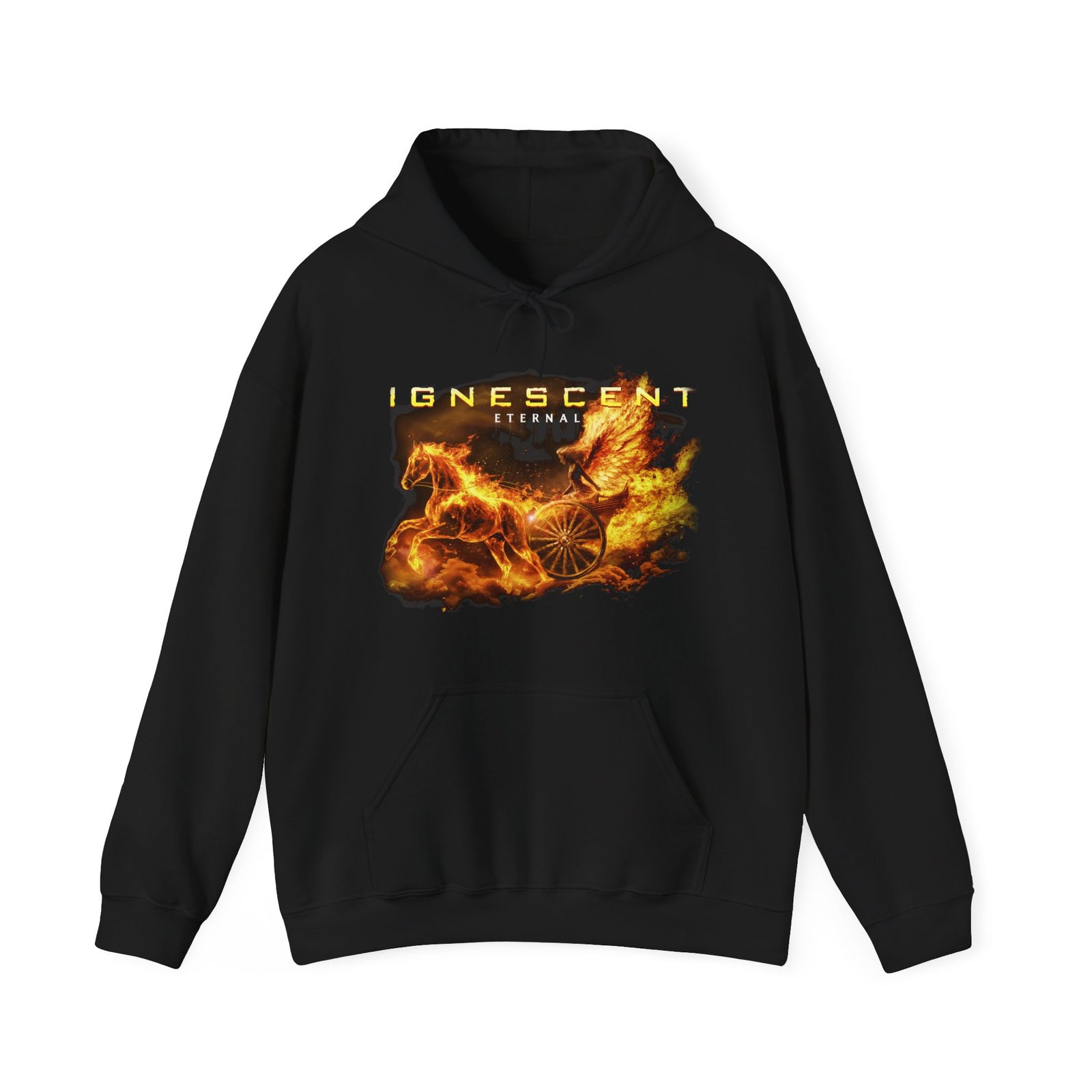Ignescent Chariot Of Fire Pullover Hooded Sweatshirt