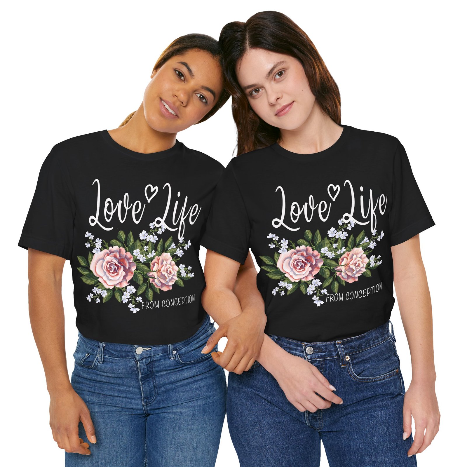 Rock For Life - Love Life Bella+Canvas Premium Soft Short Sleeve Tee