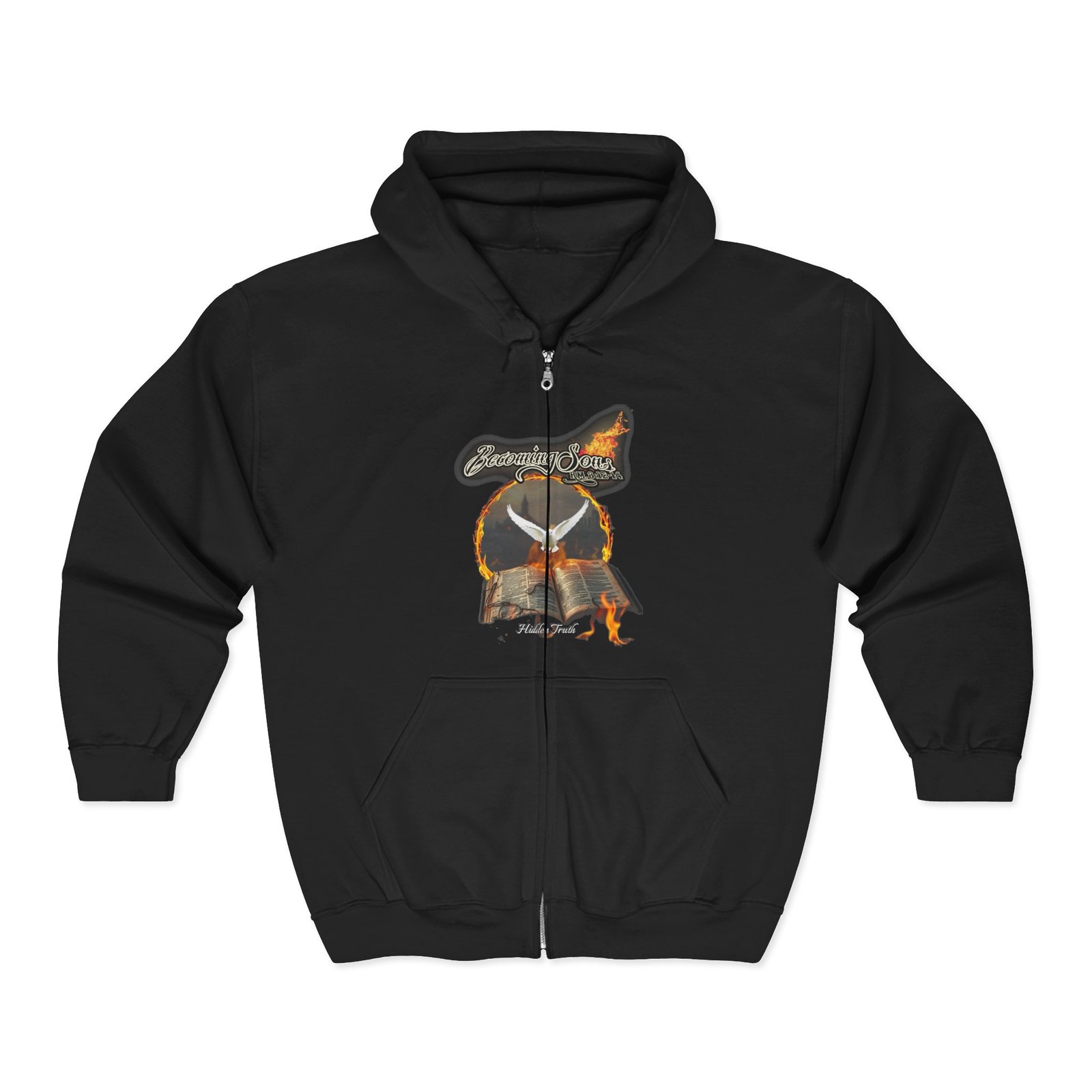 Becoming Sons - Hidden Truth Full Zip Hooded Sweatshirt (2-Sided)