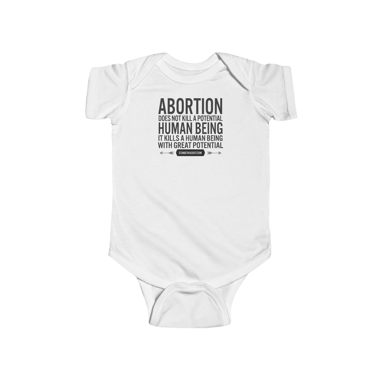 Rock For Life - Great Potential Infant Fine Jersey Bodysuit