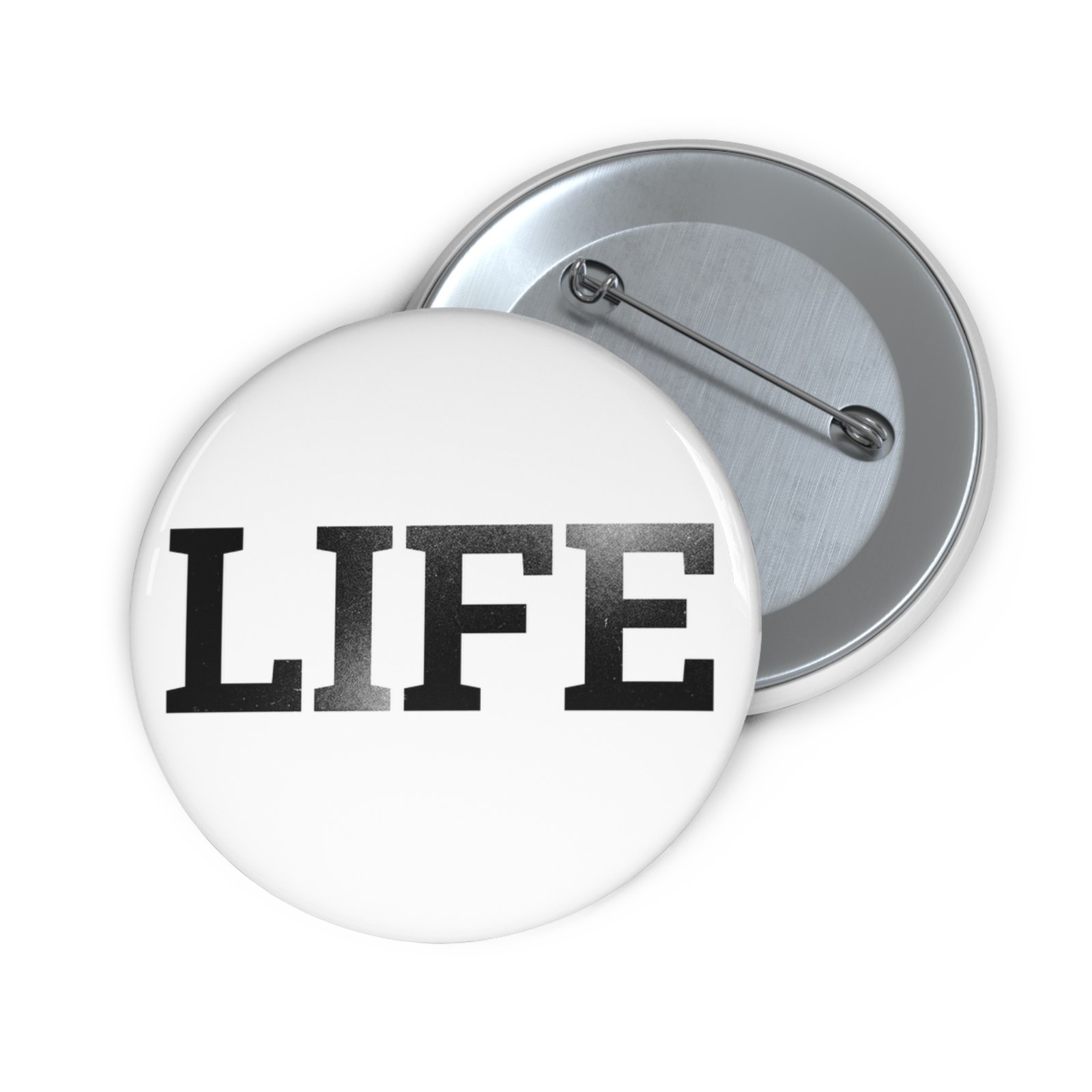 Rock For Life - Life Potential Pin Buttons (White) - Image 5