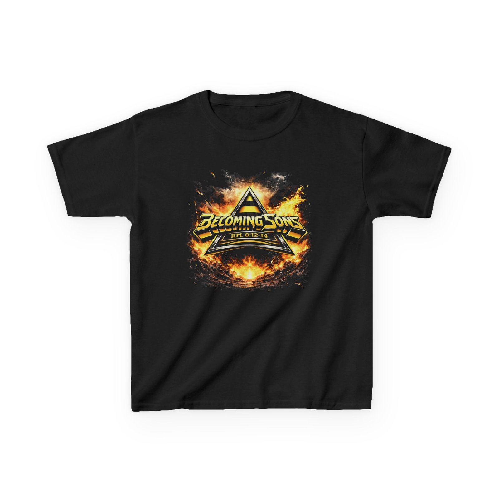 Becoming Sons - Stryper Shield Logo Children's Short Sleeve Tshirt
