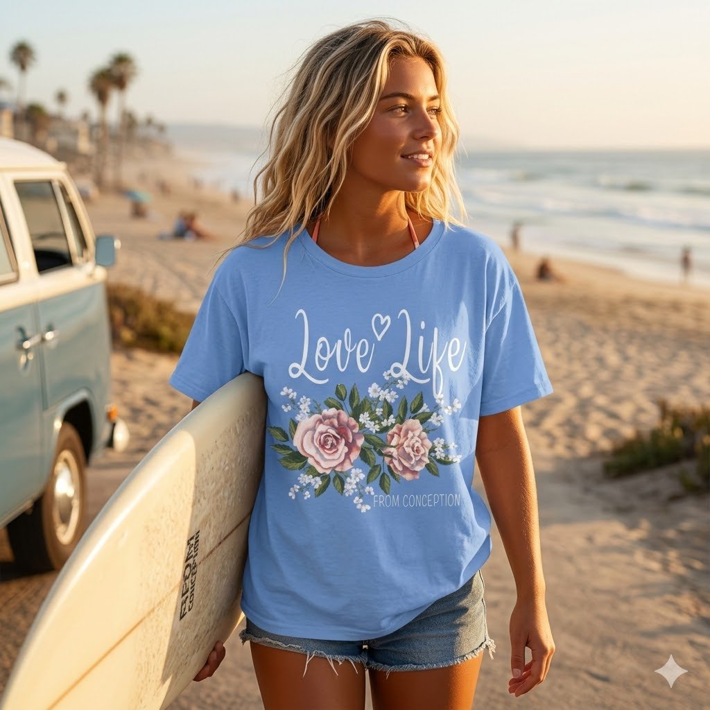 Rock For Life - Love Life Short Sleeve T-shirt