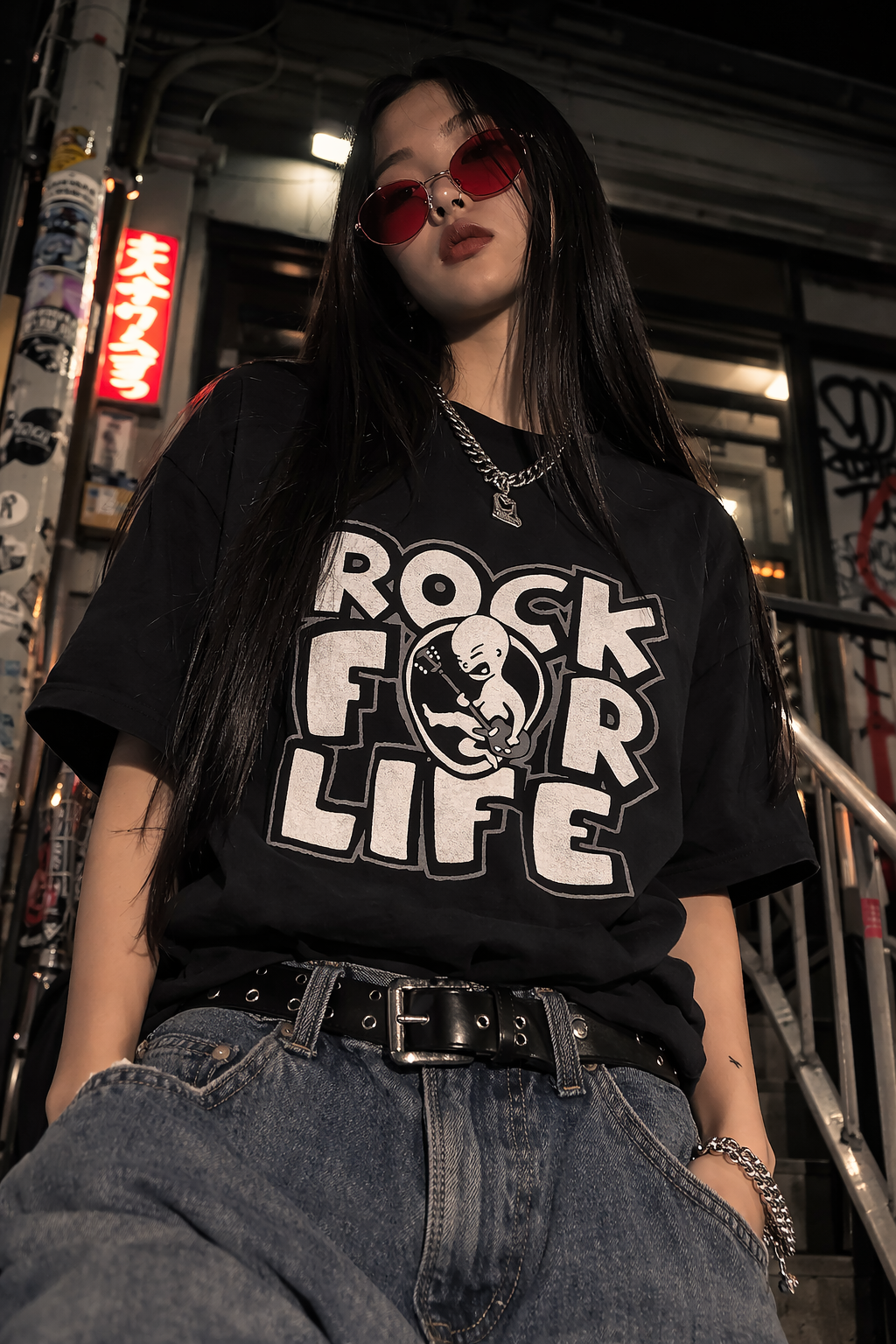 Rock For Life Logo Short Sleeve T-shirt