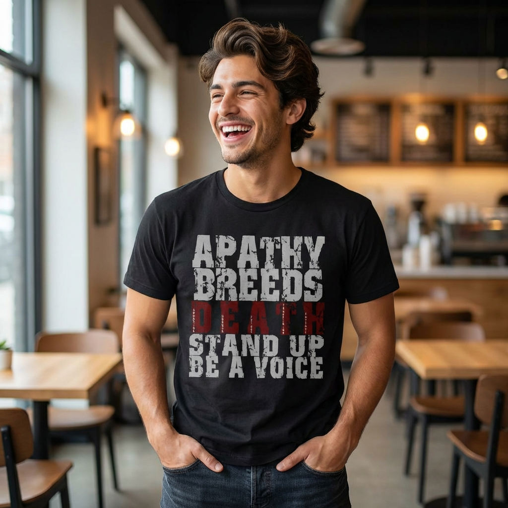 Rock For Life - Apathy Short Sleeve T-shirt