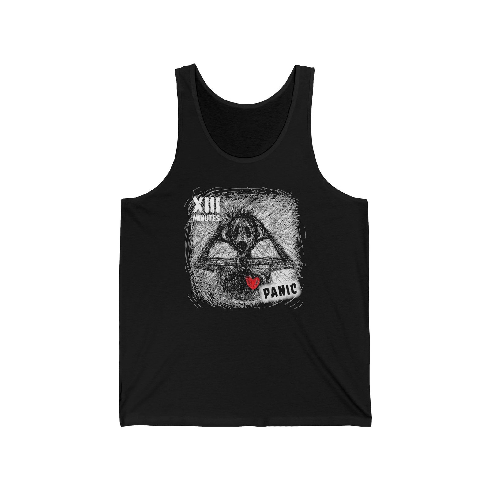 XIII Minutes - Panic Unisex Jersey Tank Top