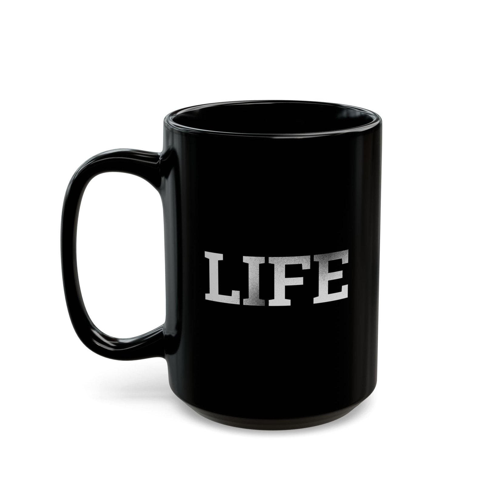 Rock For Life - Life Black mug (11oz, 15oz) - Image 4
