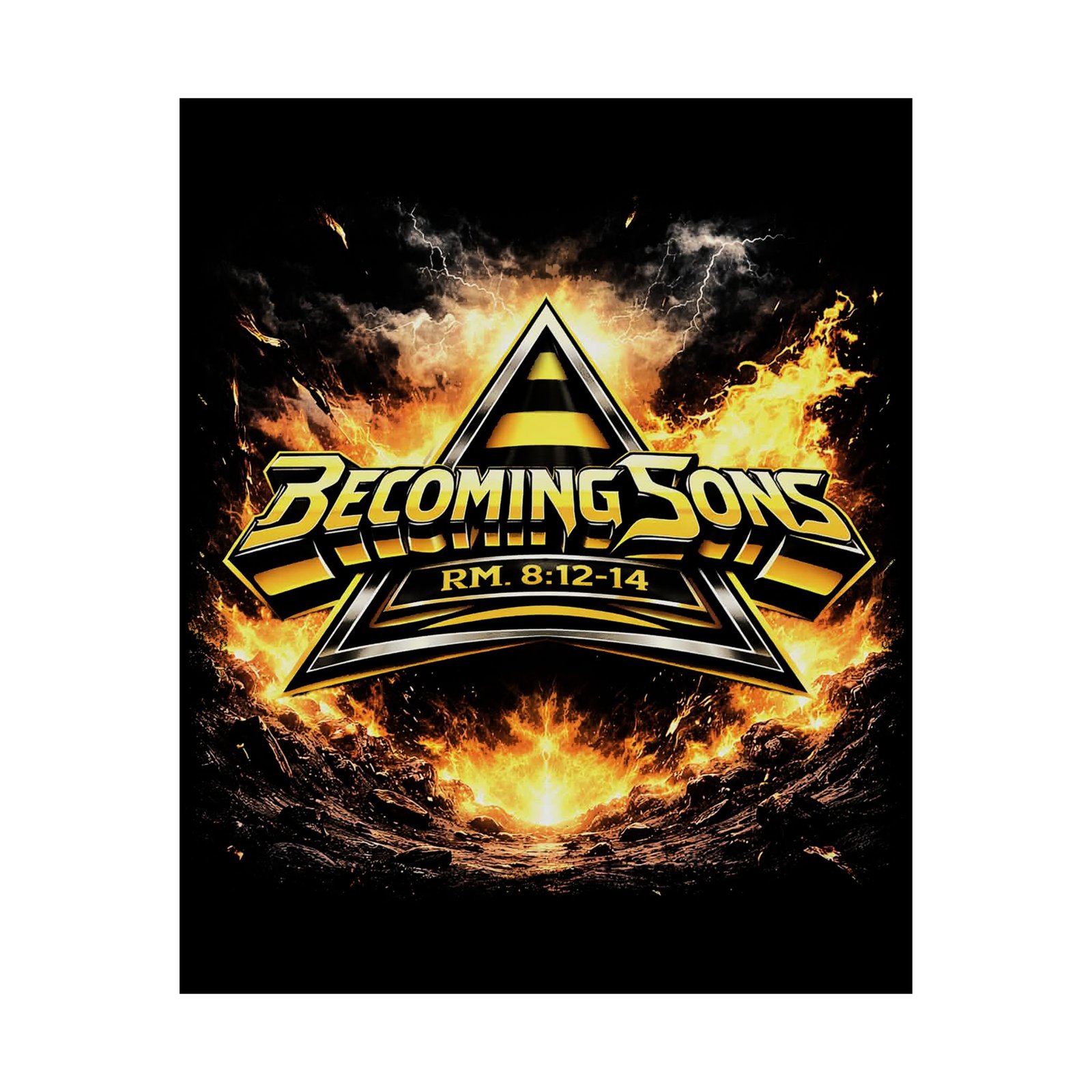 Becoming Sons - Stryper Shield Logo Poster Prints (210gsm)
