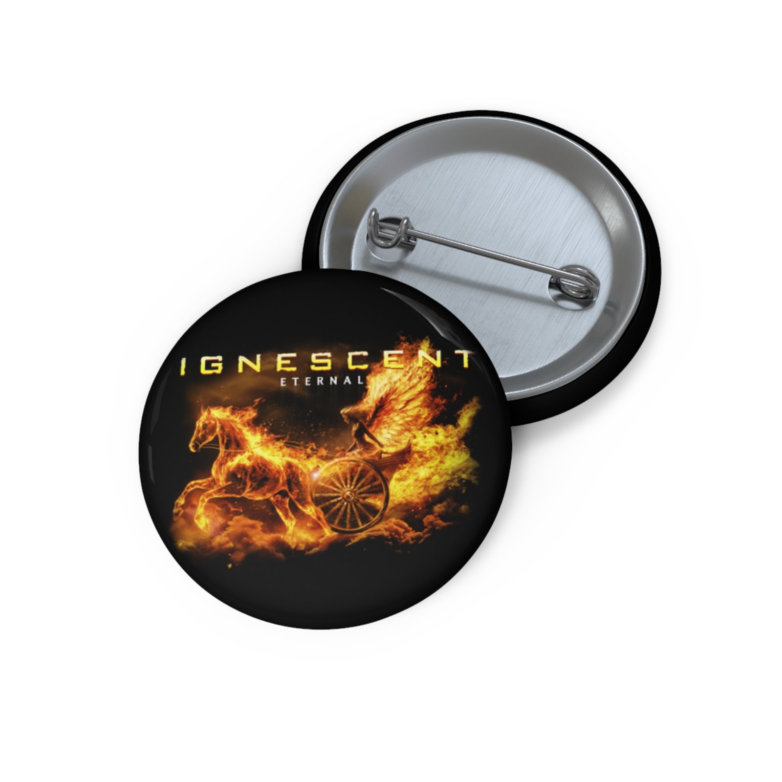 Ignescent Chariot Of Fire Pin Buttons