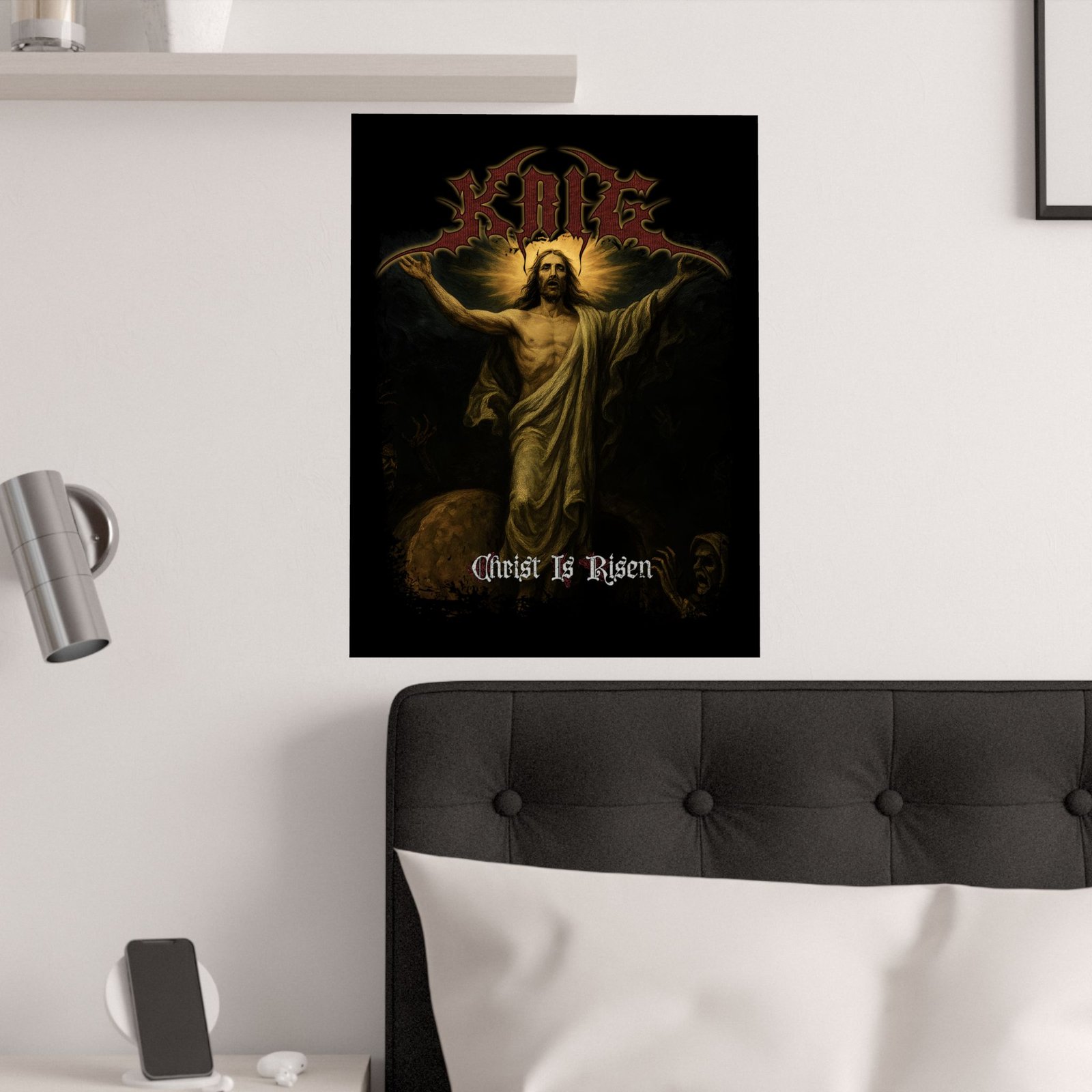 Krig - Christ Is Risen Poster Prints (210gsm)