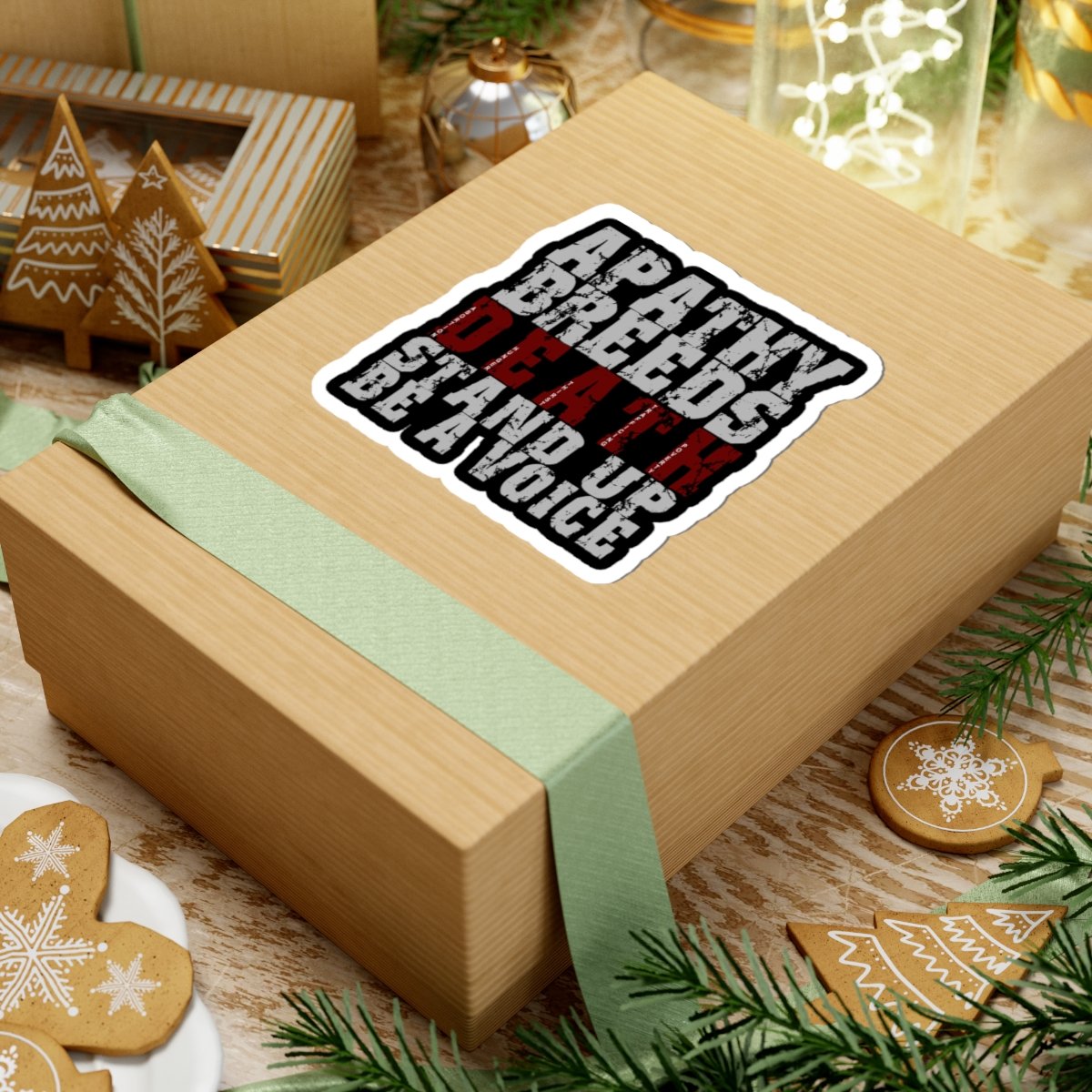 Rock For Life - Abortion Stops A Beating Heart Die Cut Stickers - Image 12