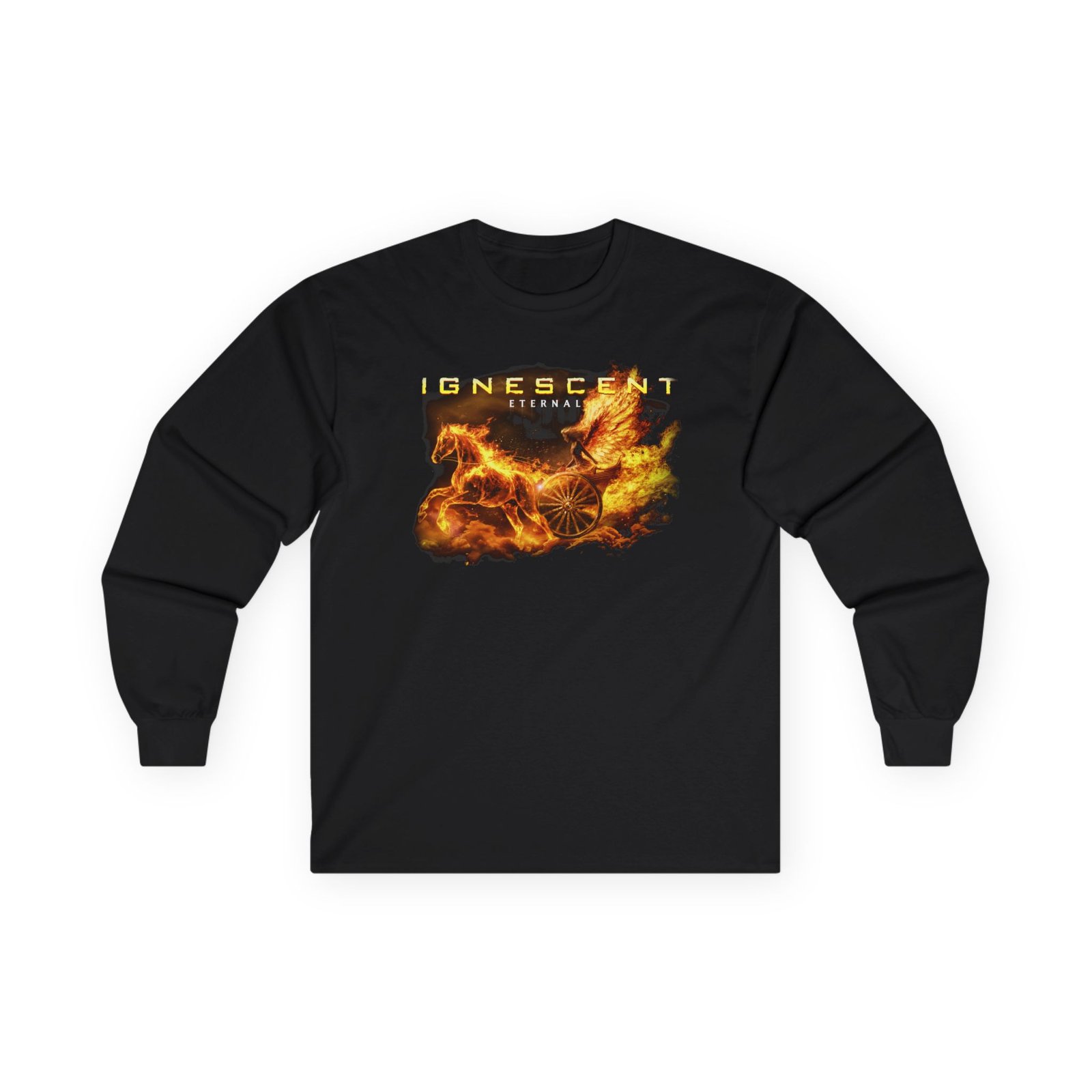 Ignescent Chariot Of Fire Long Sleeve Tshirt