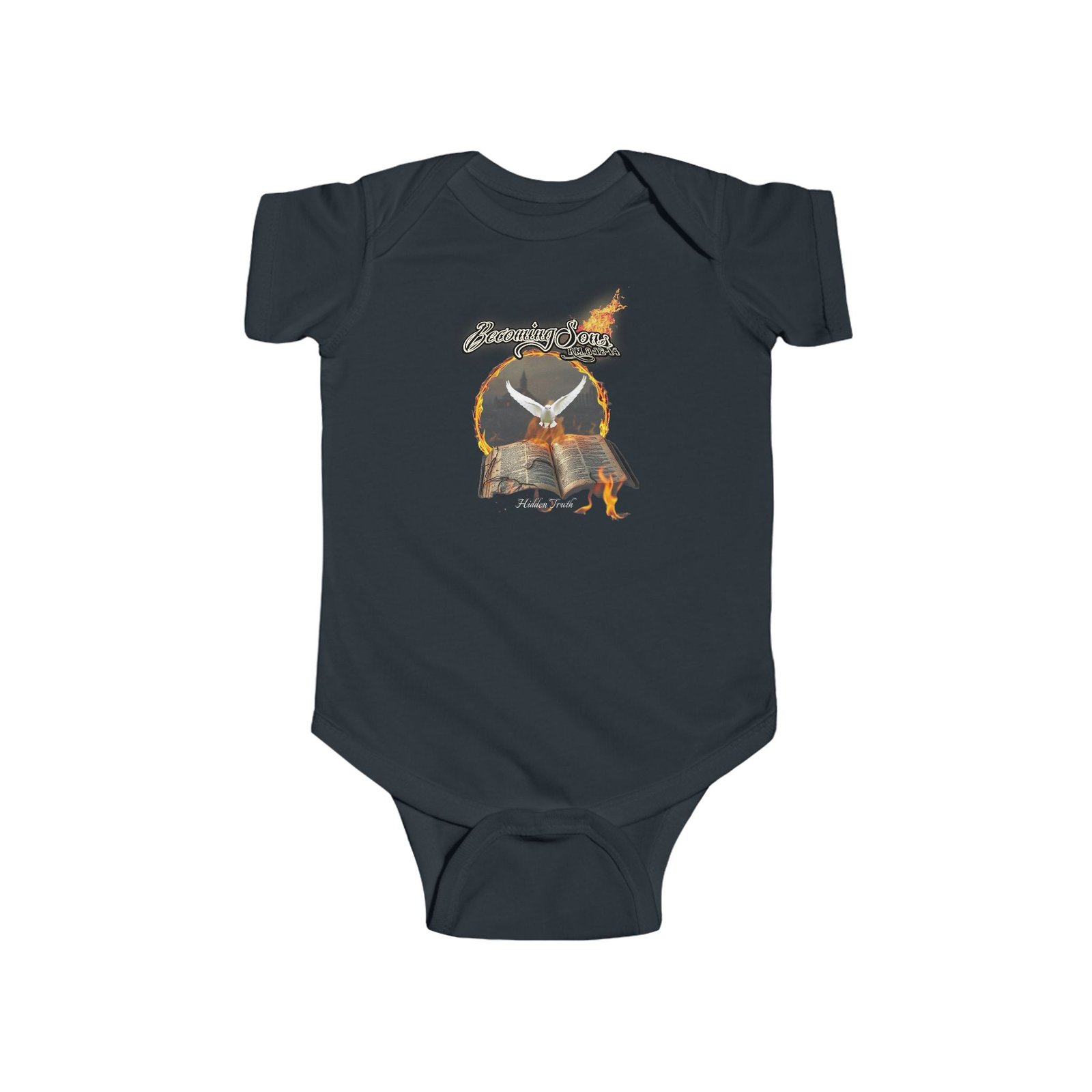 Becoming Sons - Hidden Truth Infant Fine Jersey Bodysuit (2-Sided)