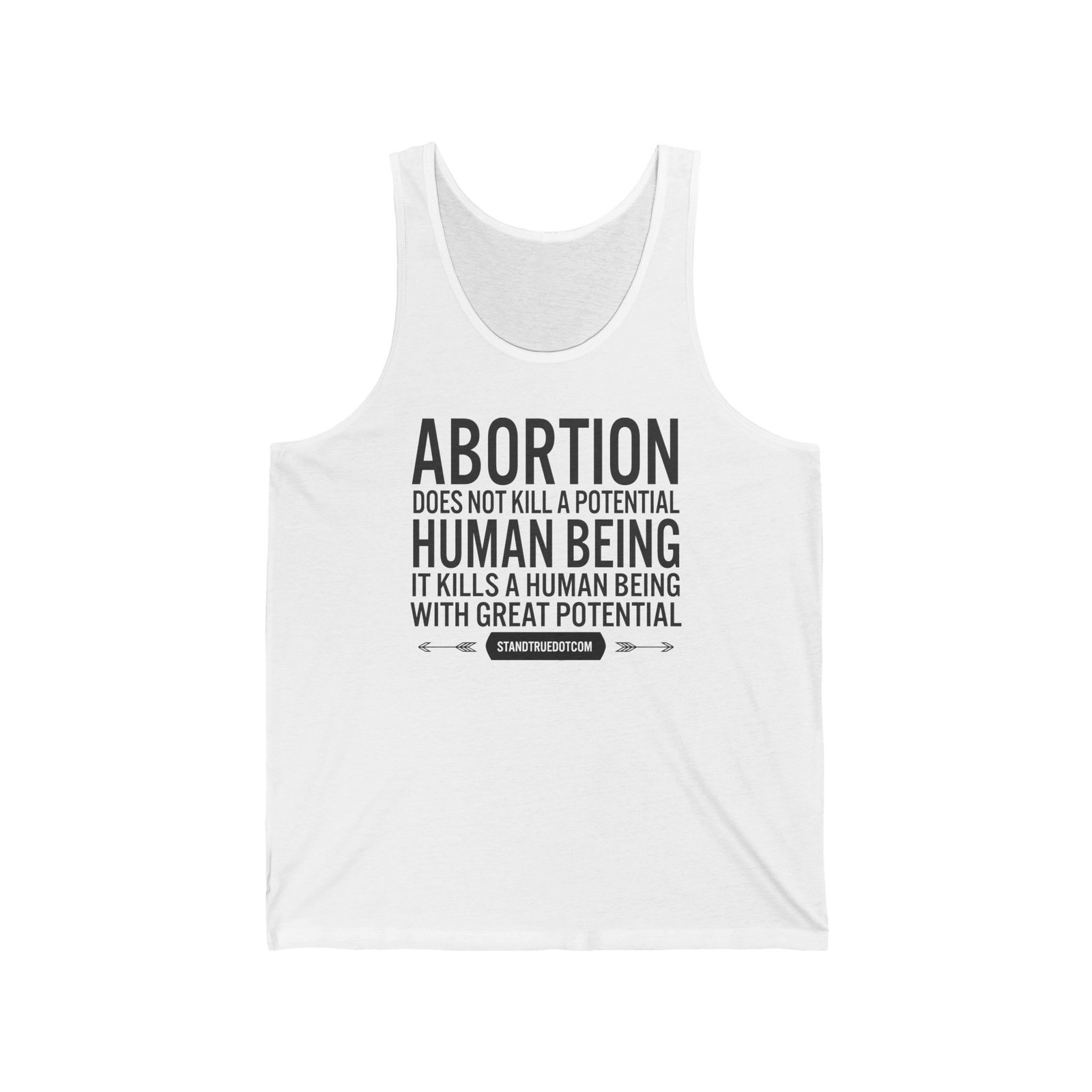 Rock For Life - Great Potential Unisex Jersey Tank Top