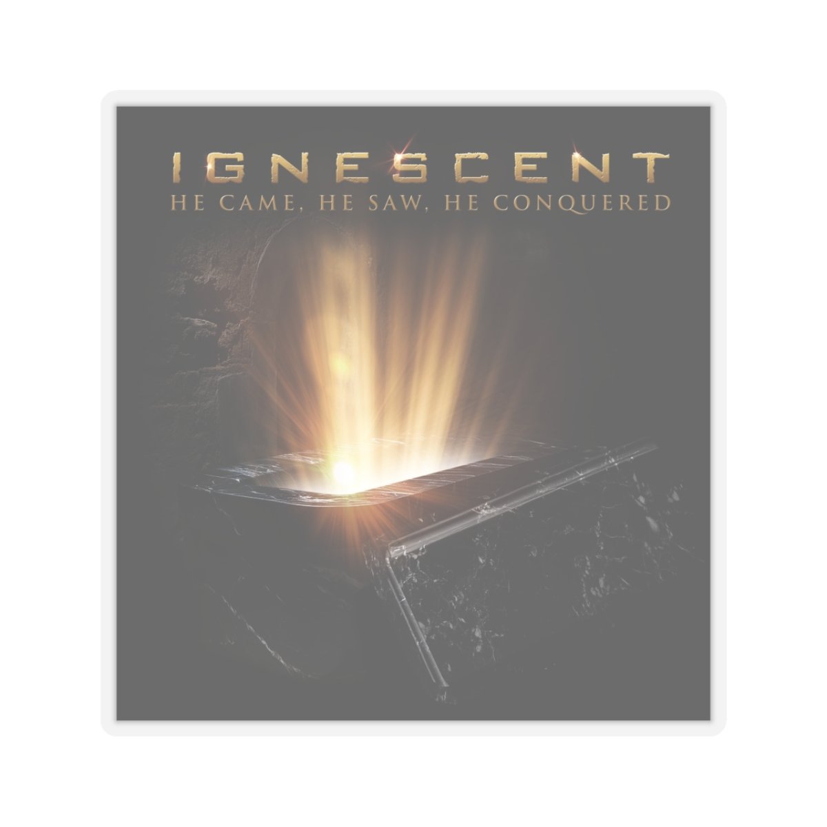 Ignescent - He Came He Saw He Conquered Stickers - Image 4