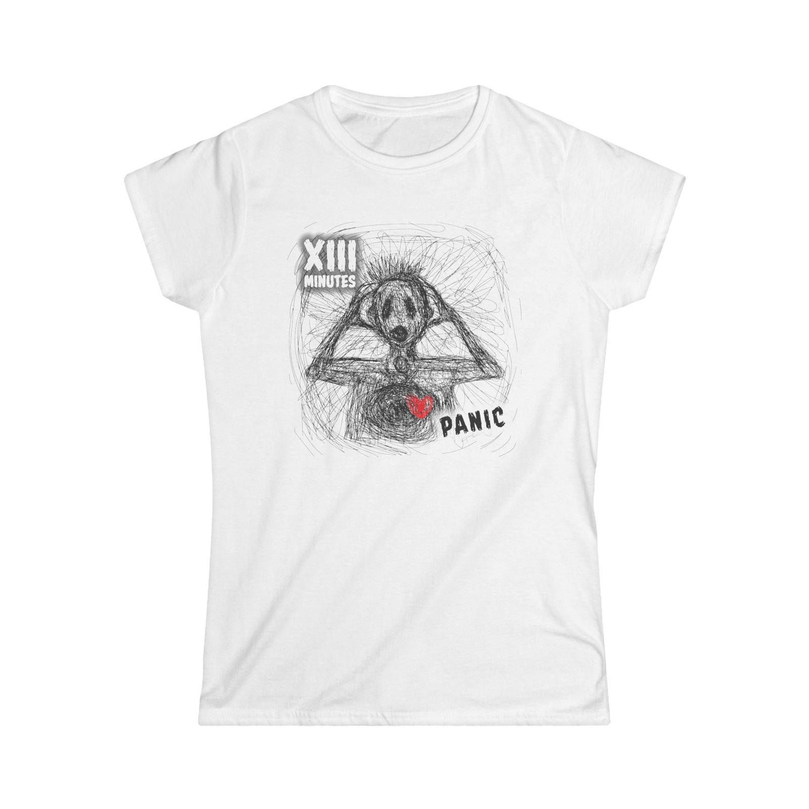 XIII Minutes - Panic Women's Short Sleeve Tshirt - Image 5