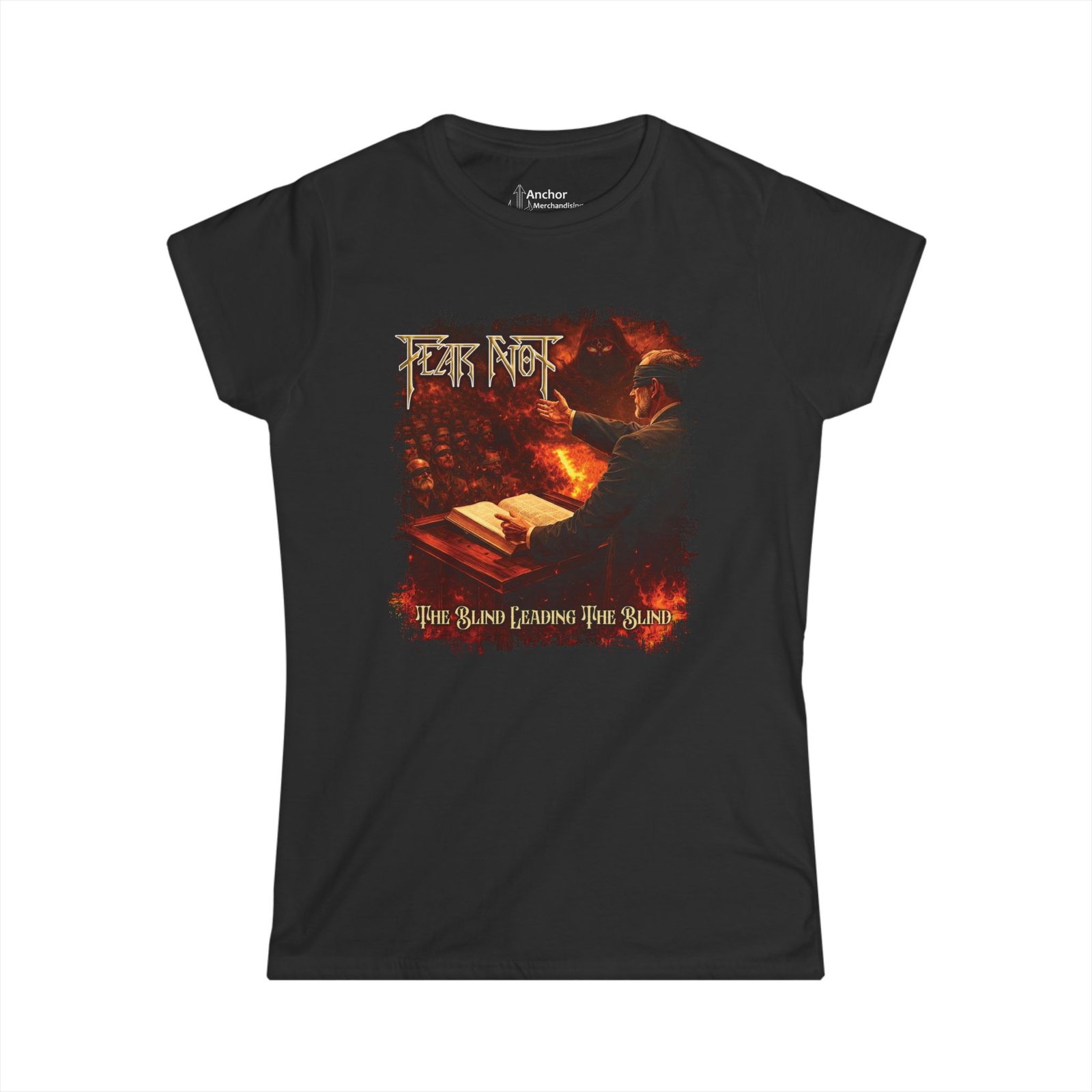 Fear Not - The Blind Leading The Blind Women's Short Sleeve Tshirt