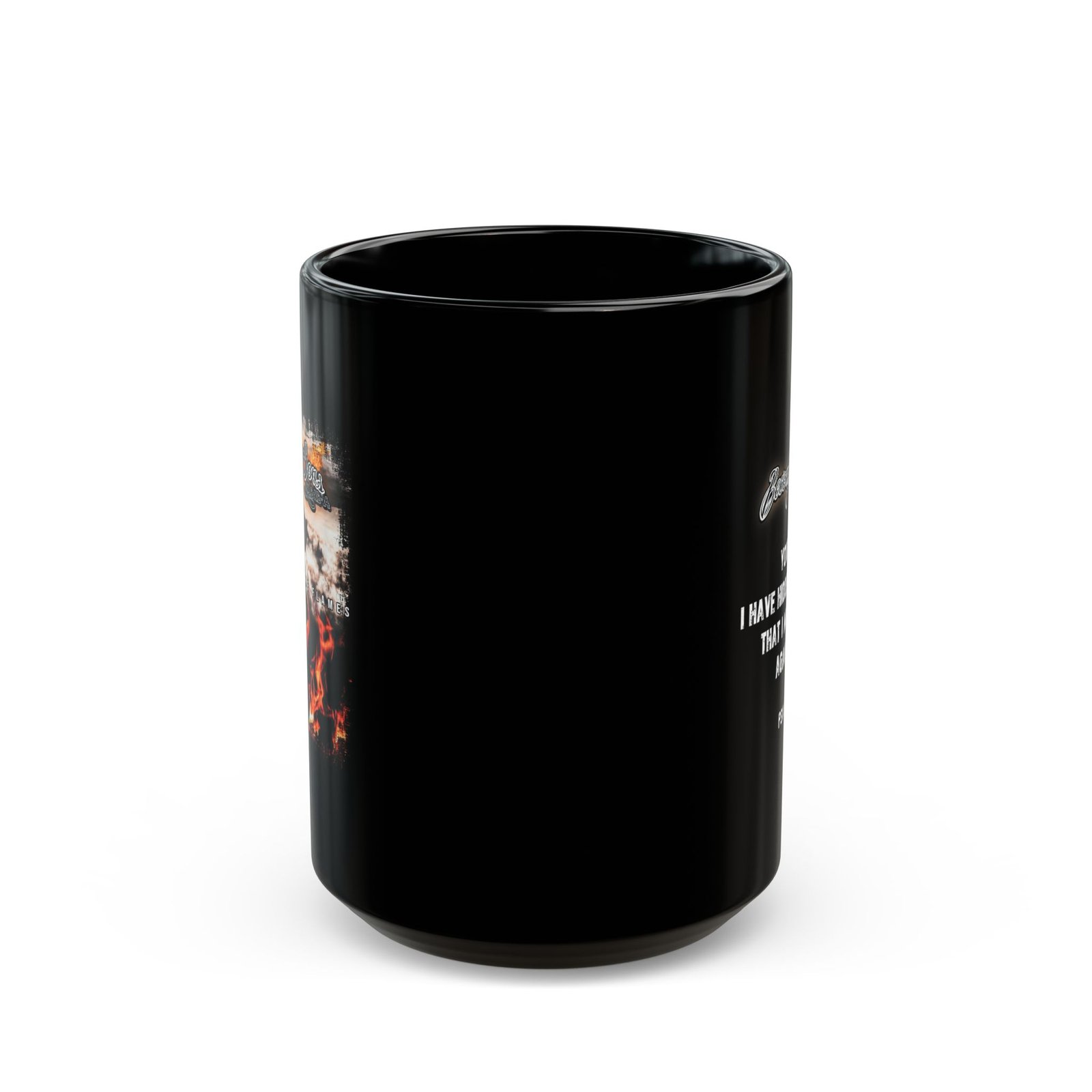 Becoming Sons - Refined By The Flames Black Mug (11oz, 15oz) - Image 2