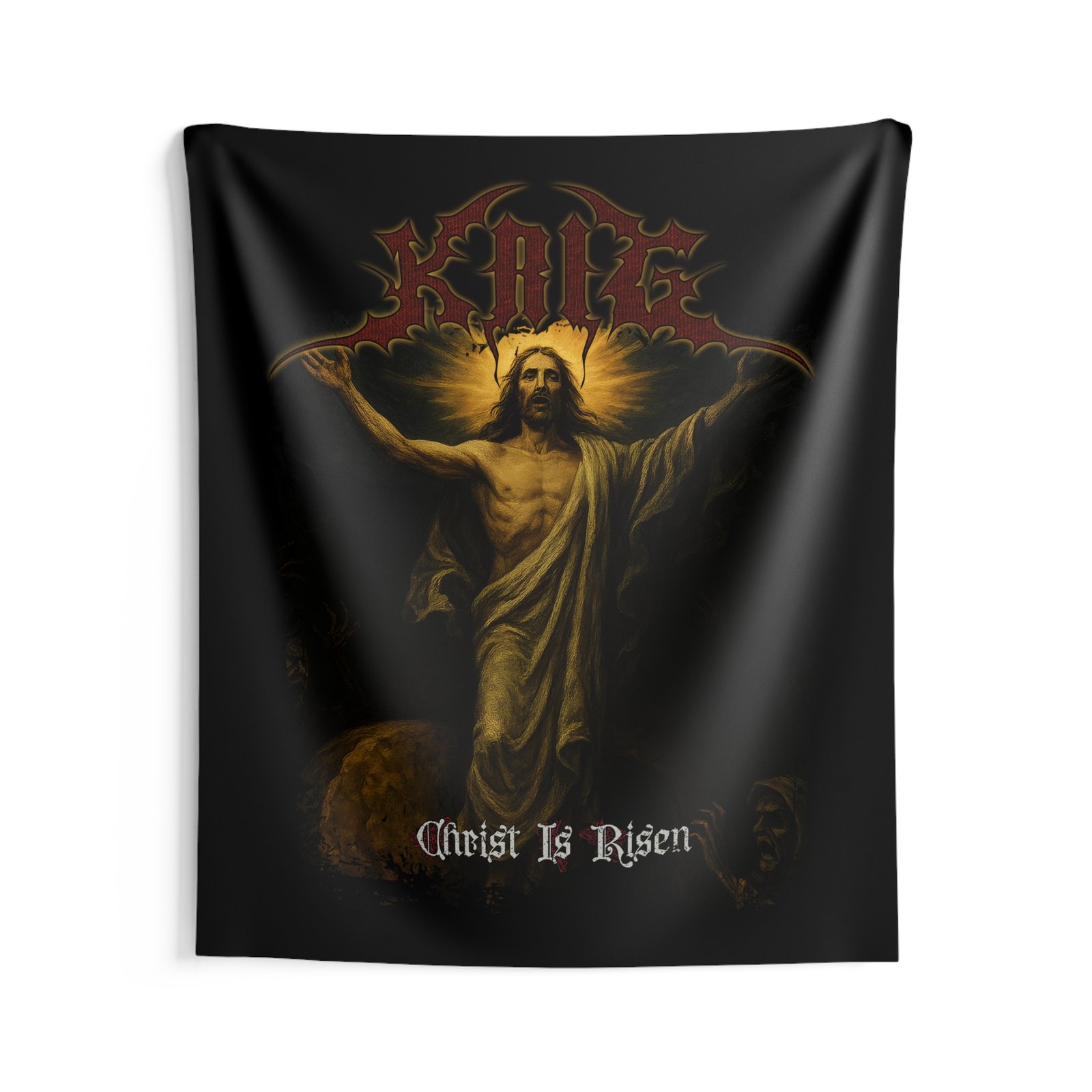 Krig - Christ Is Risen Indoor Wall Tapestries