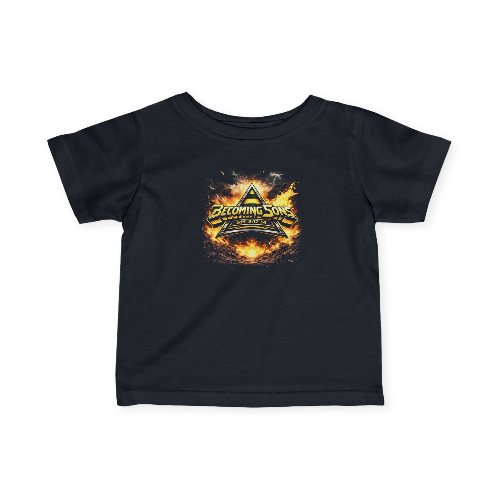 Becoming Sons - Stryper Shield Logo Infant Short Sleeve Tshirt