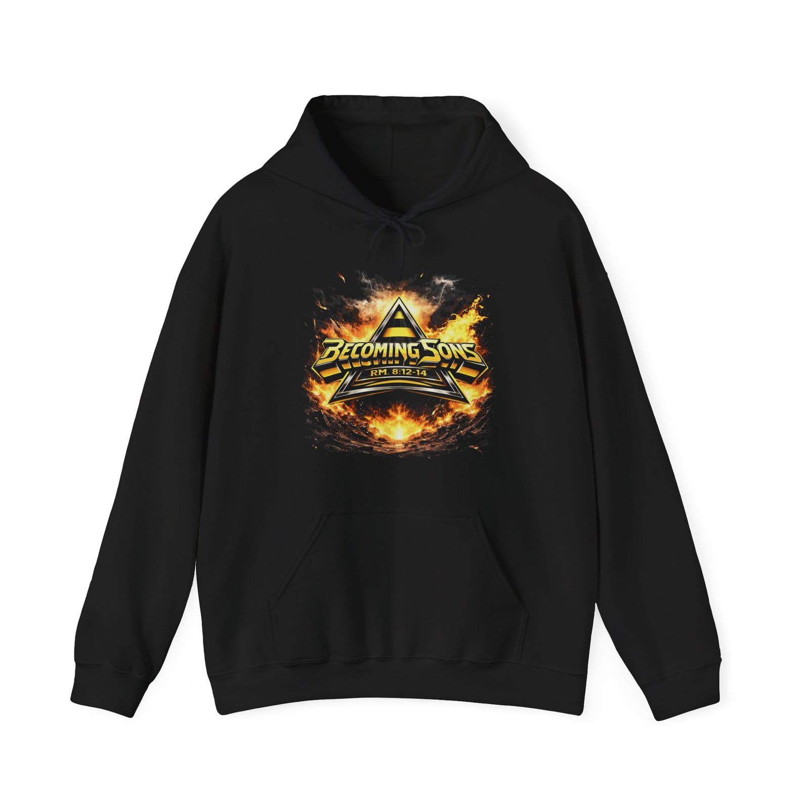 Becoming Sons - Stryper Shield Logo Pullover Hooded Sweatshirt