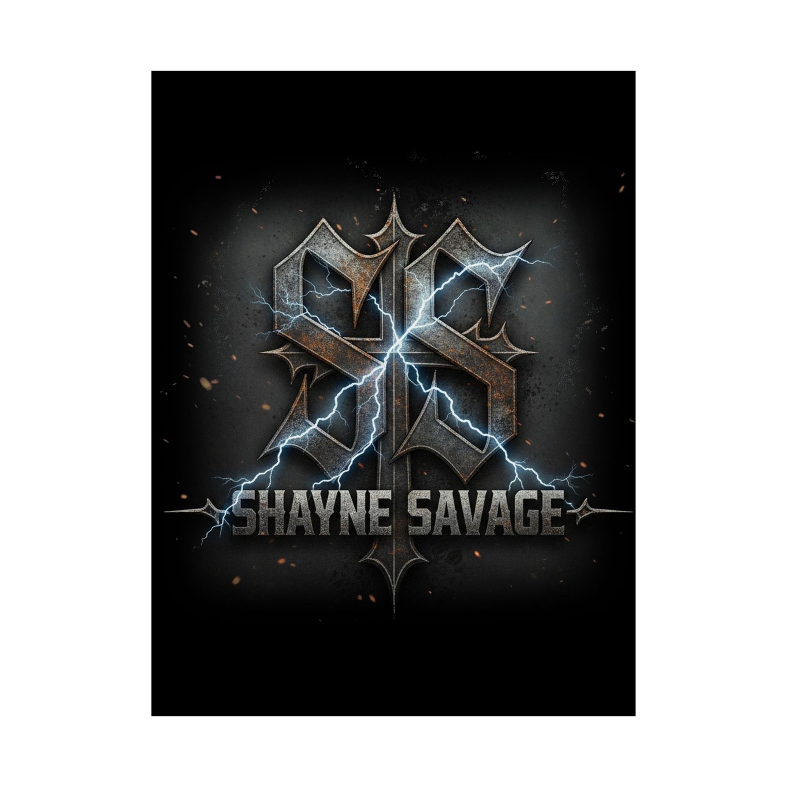 Shayne Savage Logo Poster Prints (210gsm)