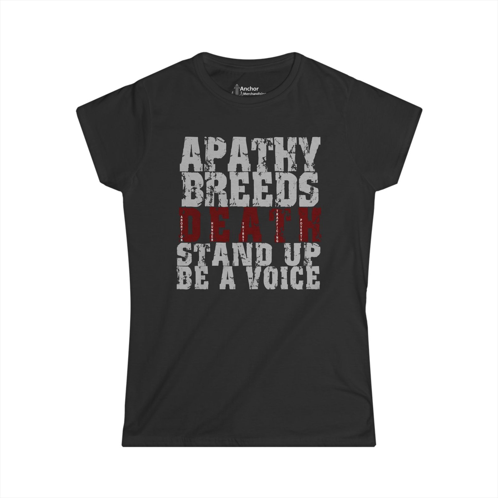 Rock For Life - Apathy Women's Short Sleeve Tshirt