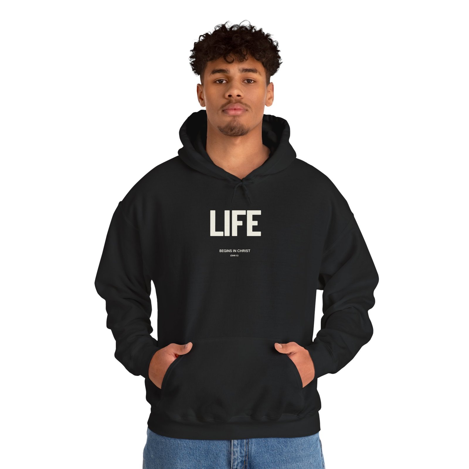 God Of The Romantic - Life Pullover Hooded Sweatshirt
